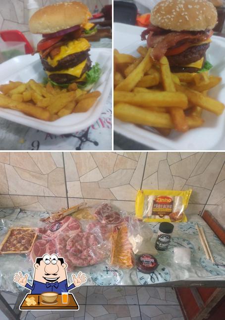 Comida em Bidoes Burguer