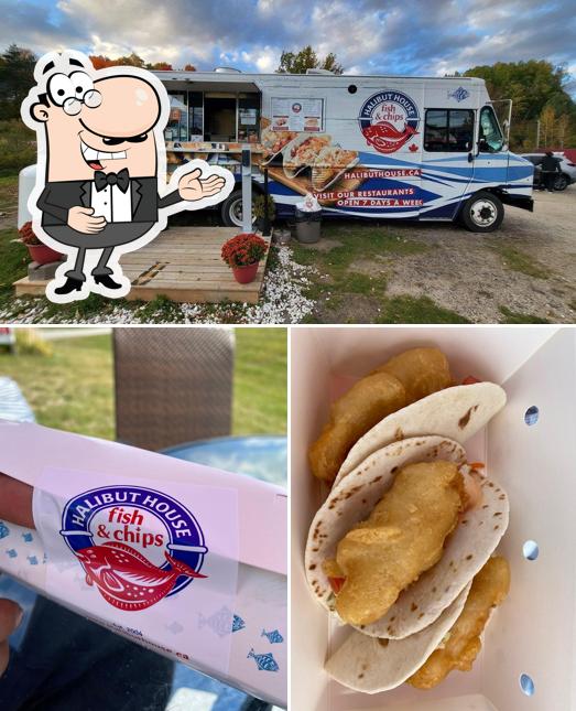 Halibut House Fish and Chips Truck in Huntsville Restaurant menu and