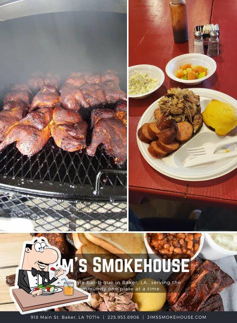 Jim's Smokehouse in Baker Restaurant menu and reviews