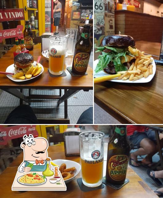 Comida em Yank Burgers And Beers