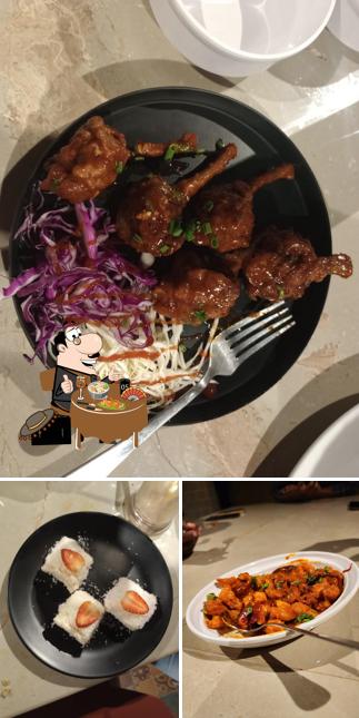 Food at The Space Hangout Cafe and Restaurant