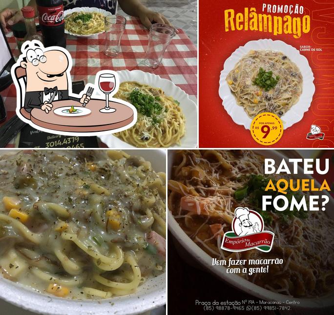 Platos en Empório do Macarrão