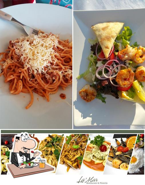 Spaghetti bolognese at La'Mar Grill Restaurant & Pizzeria Zalakaros