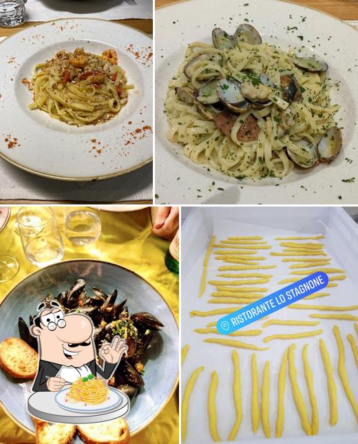 Spaghetti alla carbonara al Lo Stagnone