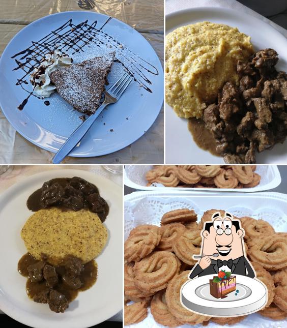 Torta al cioccolato al Rifugio Rocca Sella