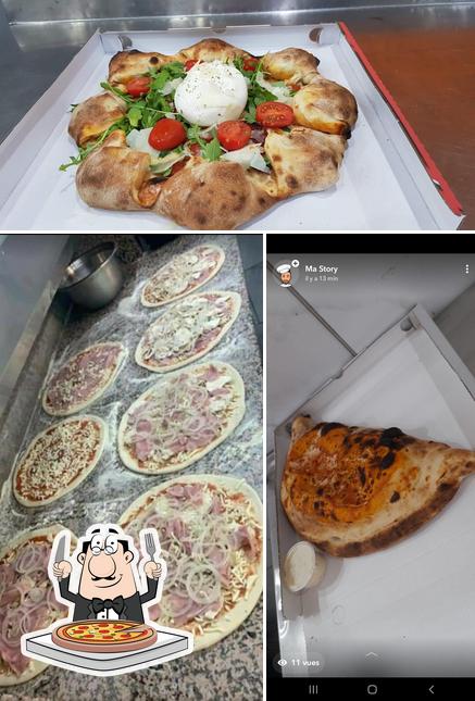 Choisissez des pizzas à Pizzaria Tonton