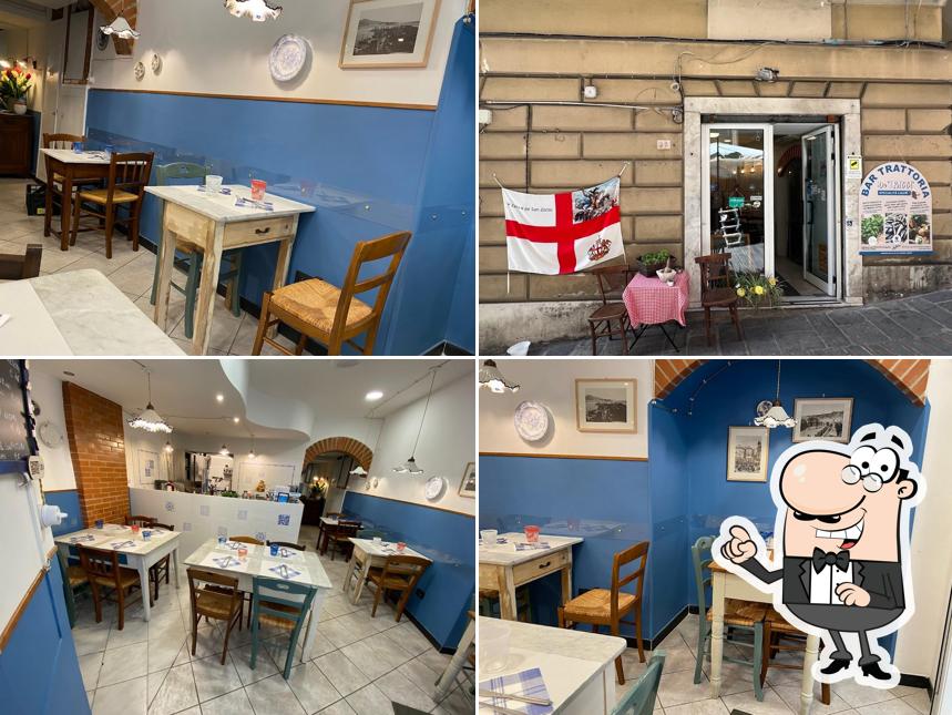 L'intérieur de Trattoria Genovese “Ricci”da Sonia