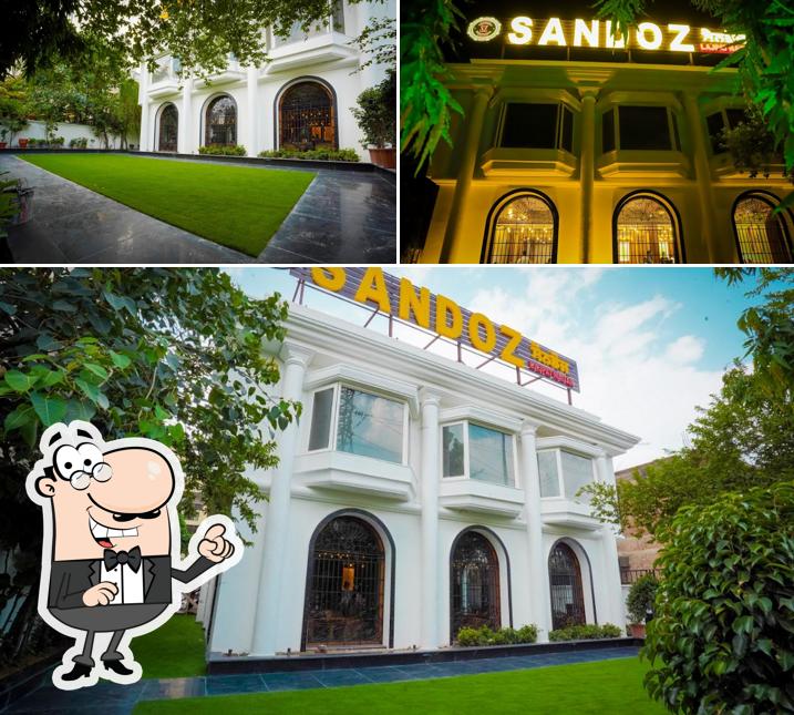 Enjoy the view outside Sandoz Restaurant - Lajpat Nagar