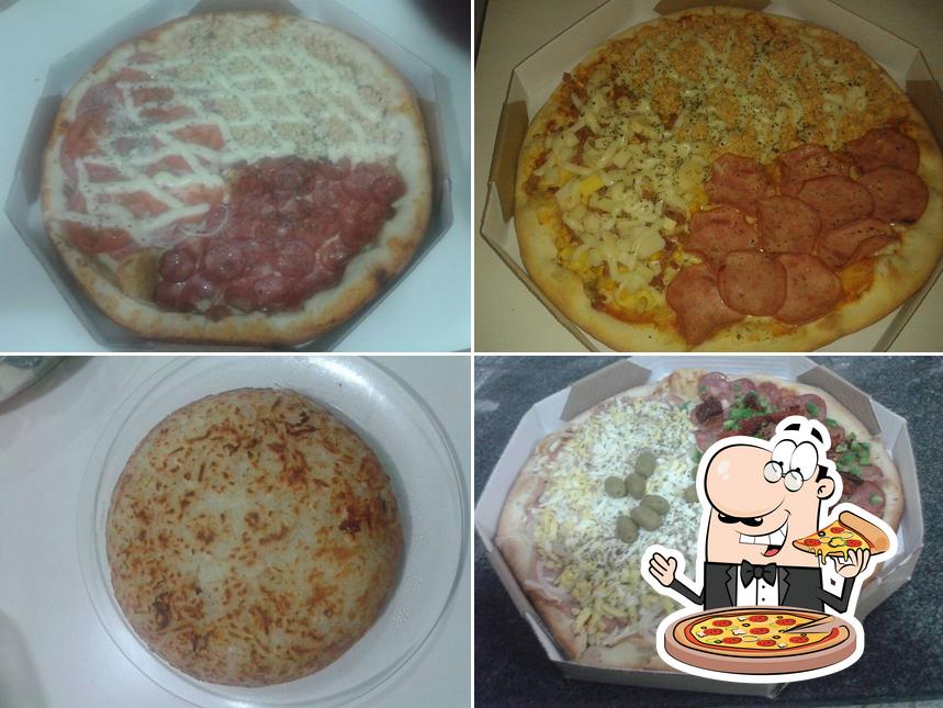 No Planeta Pizza, você pode provar pizza