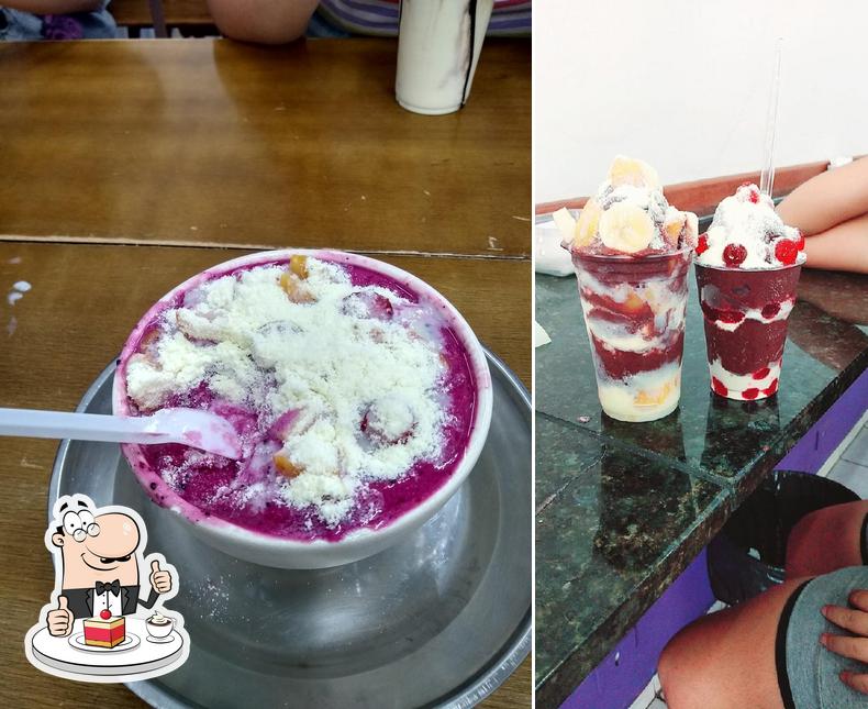 Cabana Do Açai provê uma escolha de sobremesas