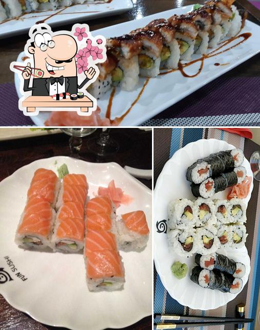 Prenez de nombreuses options de sushi
