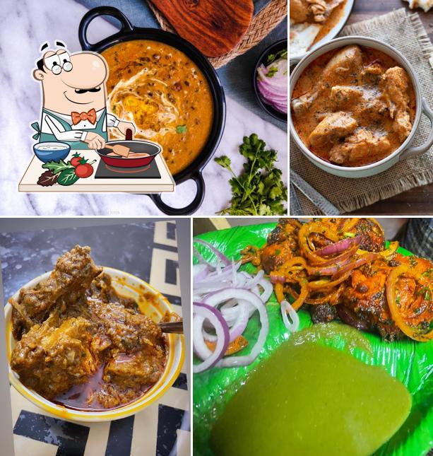 Chicken curry at Chawla Di Hatti
