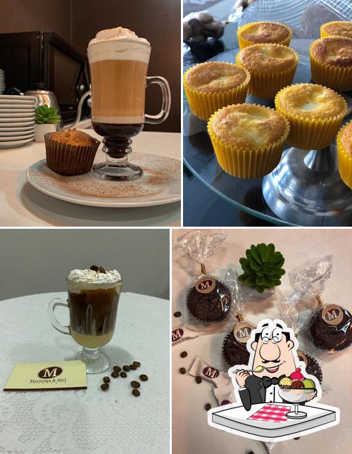 Manteiga E Mel Cafeteria offers a range of desserts