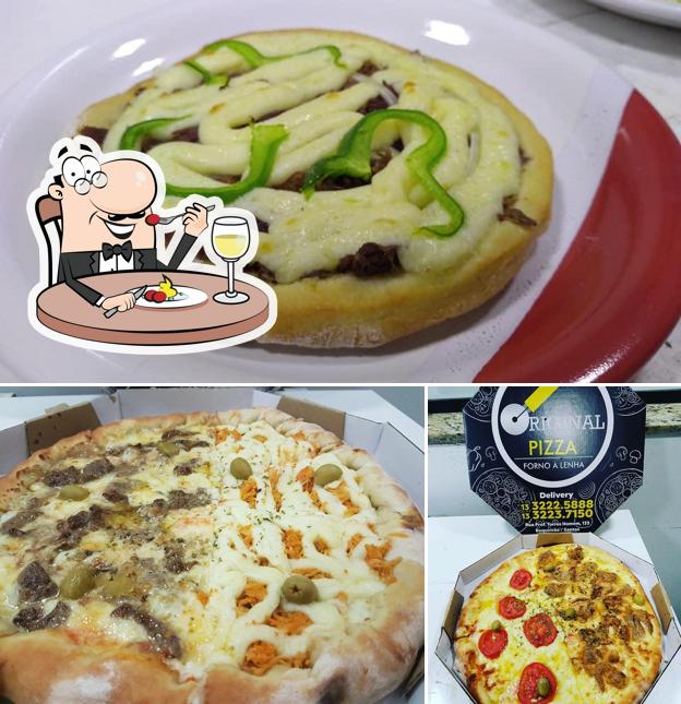 Comida em Venturini Pizzaria