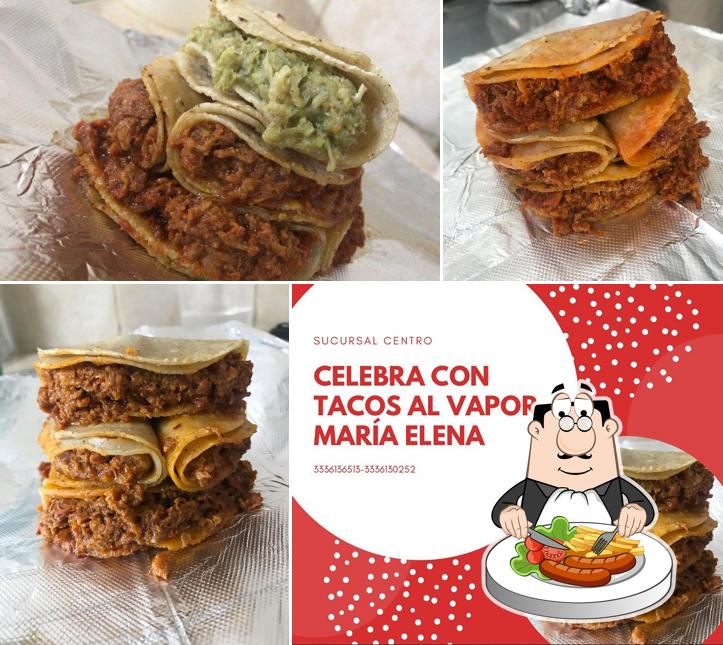 Sándwich de pulled pork en Tacos al Vapor María Elena