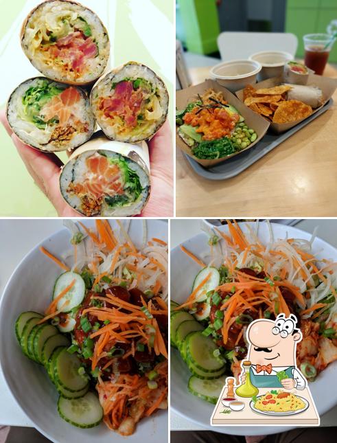 Comida en YuGo Sushi Burritos & Poké