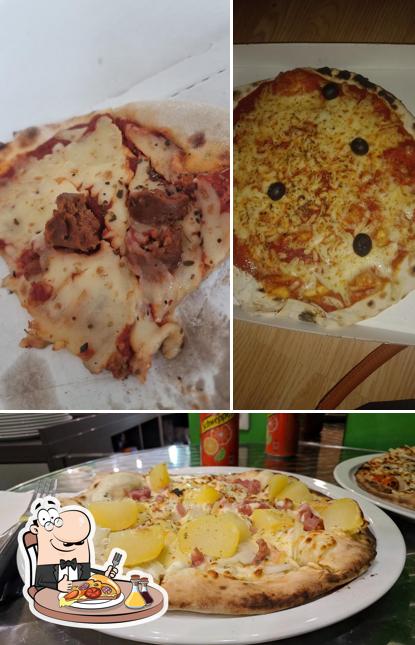 A Pizzeria Croq'o'Pizza, vous pouvez essayer des pizzas