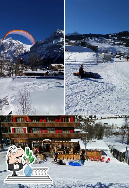 Jetez un coup d’œil à quoi ressemble Quicky-Bar Grindelwald à l'extérieur