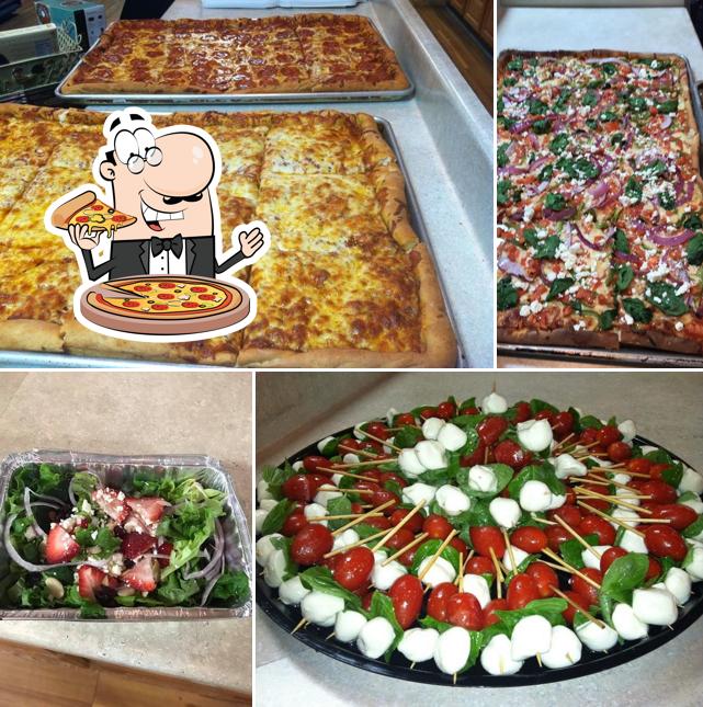 Get pizza at Lucas Italian Deli