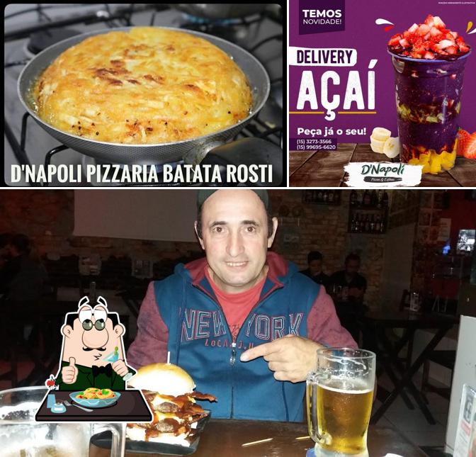 Entre diversos coisas, comida e cerveja podem ser encontrados no D'Napoli - Pizzaria Itapetininga SP
