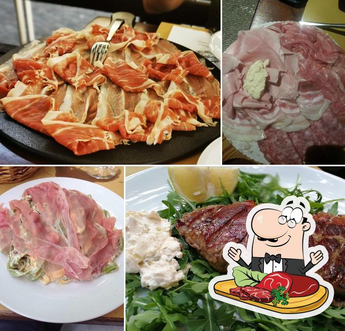 Ordina i piatti di carne a Osteria Alla Ghiacciaia