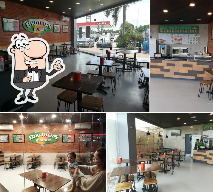 Brothers Burger Caltex SLEX San Pedro restaurant, Biñan Restaurant
