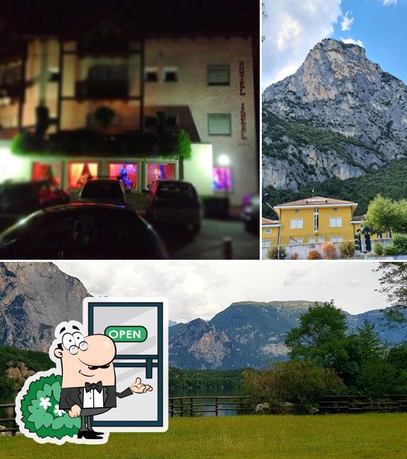 Gli esterni di Hotel Ideal - Bar, Pizzeria e Bistrò