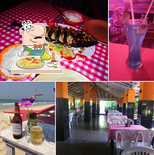 Food at Restaurant Malibu