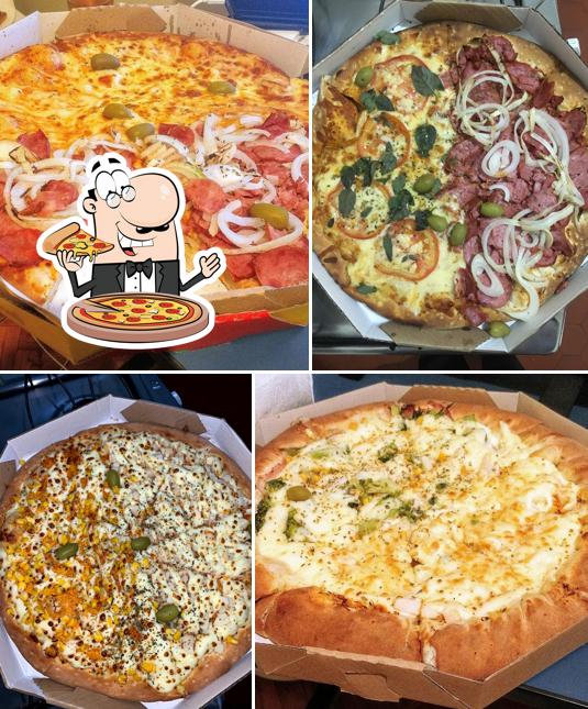 Consiga diferentes estilos de pizza