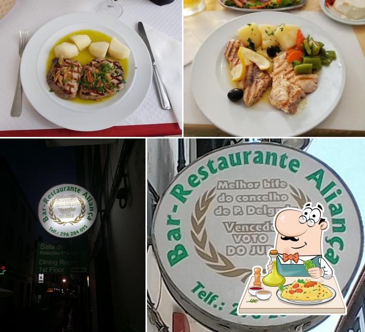 Блюда в "Bar-Restaurante Aliança"