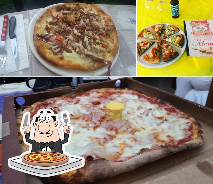 Bei Pizzeria Bar Maurinos könnt ihr Pizza probieren 