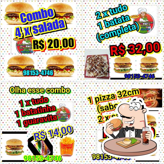 Lanches e Pizzas da Nathalia