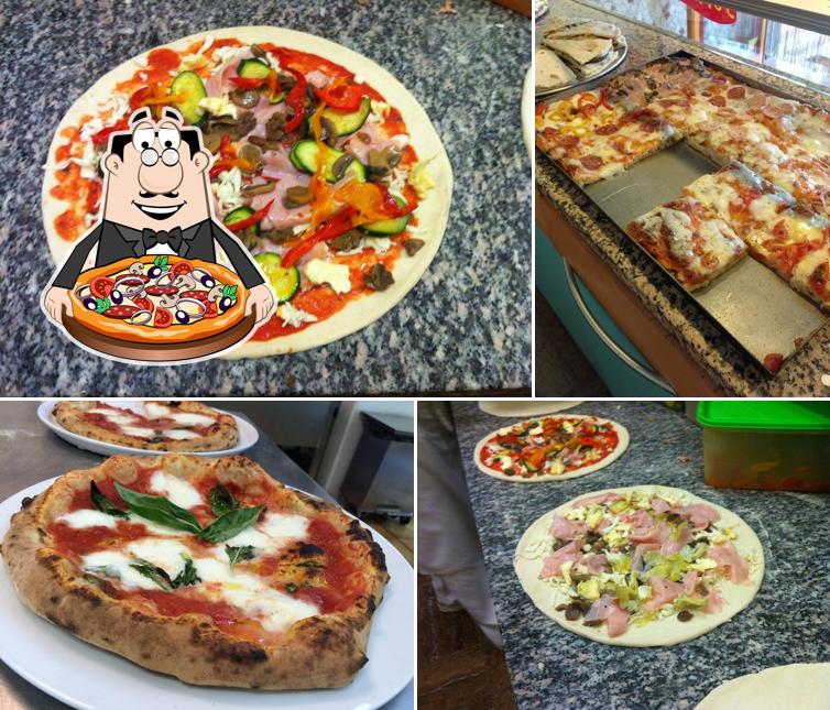 Ordina tra le molte varianti di pizza