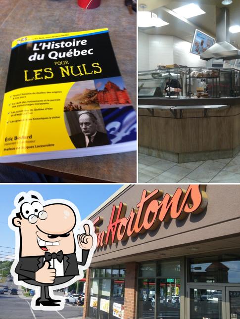 Voici une photo de Tim Hortons