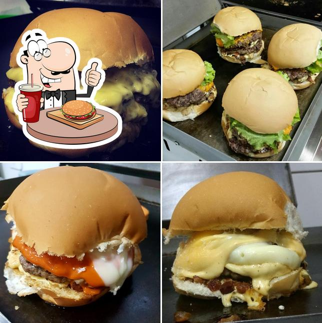 Os hambúrgueres do Lanchonete Altas Horas irão satisfazer uma variedade de gostos