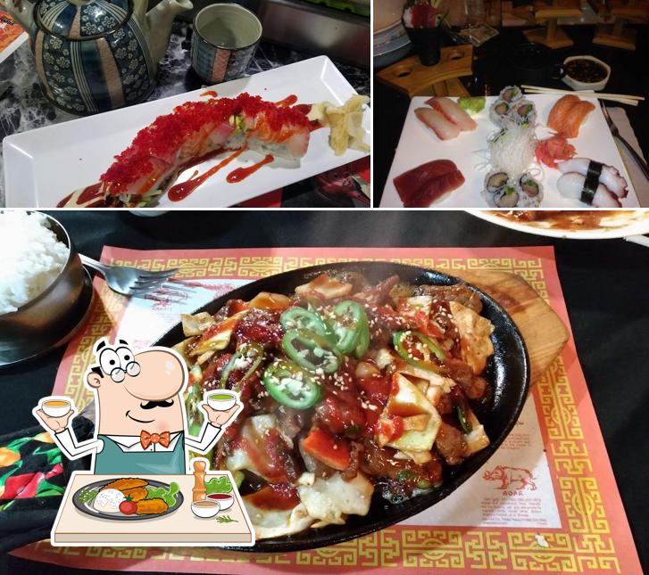 Еда в "Kasai Japanese Restaurant"