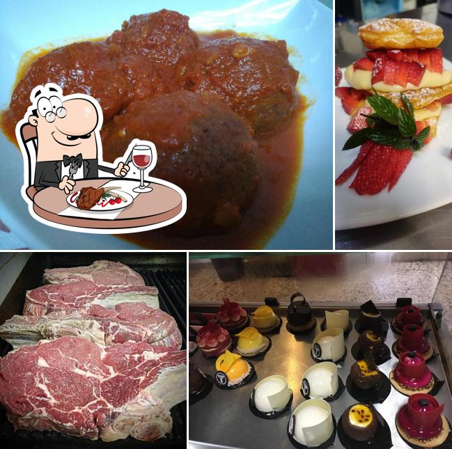 Ordina i piatti di carne a Biabar
