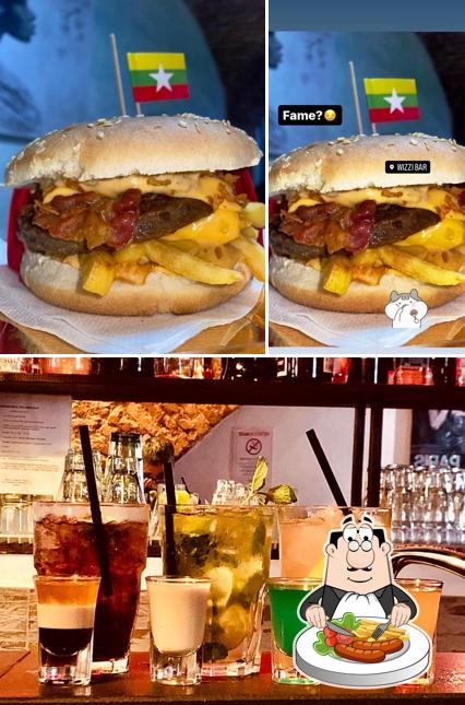 La cibo e birra del ristorante