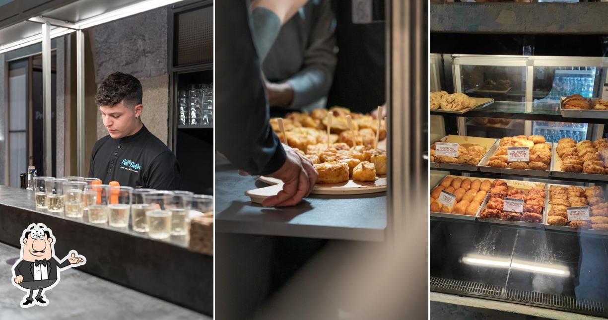 Gli interni di Bell'e Buon Street Food Partenopeo