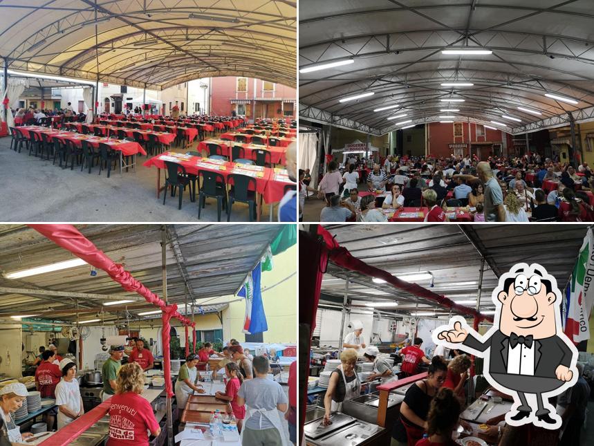 Questa è la immagine che raffigura la interni e esterno di Festa Unità Borgata Città