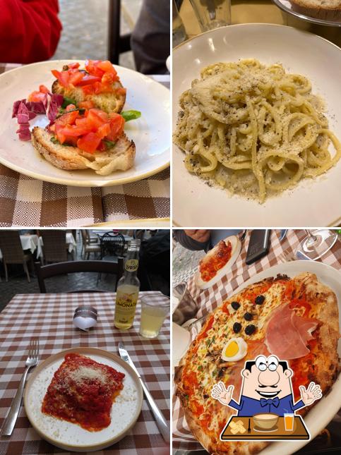 Espagueti con queso y pimienta en Il Pannicolo