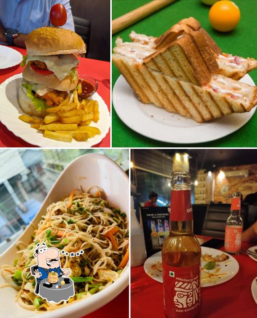 Food at Pool Cafe - Games & Food