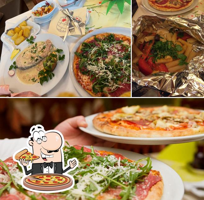 Elige una pizza en Restaurant San Marino