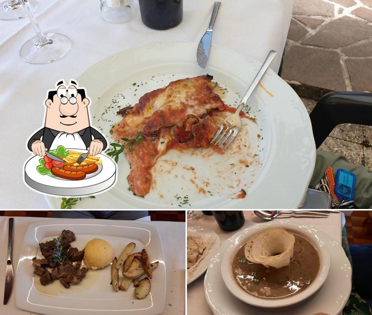 Platti al Trattoria Rifugio Carota