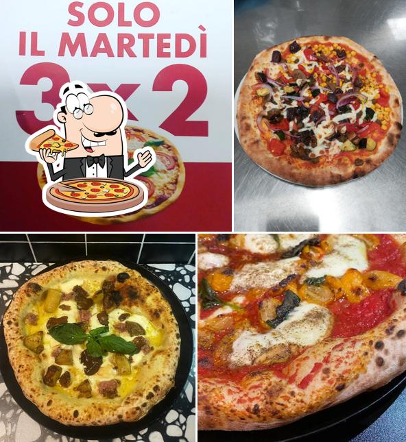 Scegli tra le molte varianti di pizza