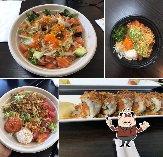 Meals at Asakuma sushi