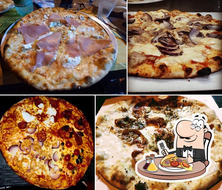 Scegli tra le molte varianti di pizza