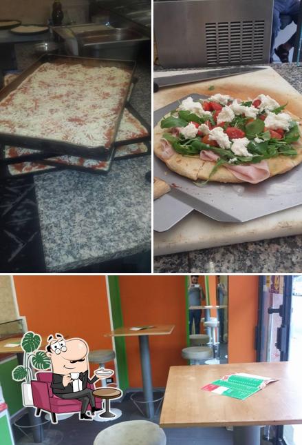 La immagine della interni e cibo di MALU PIZZA di Favale Vito