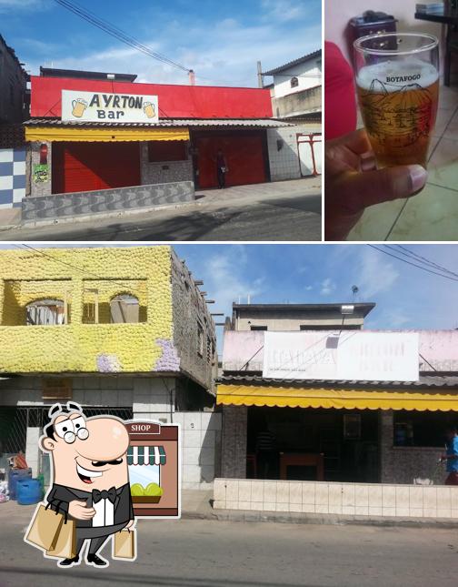 O Bar do Airton se destaca pelo exterior e comida