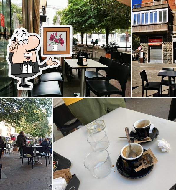 Dai un'occhiata agli interni di Piccadilly Coffee Cocktail Food